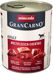 Animonda GranCarno Dorosłe Koktajl Mięsny 800g 1133 - Mokra karma dla psów - miniaturka - grafika 2