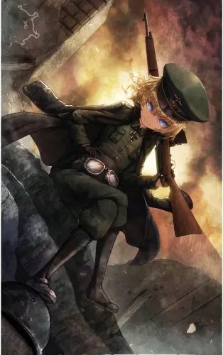 Plakat Anime Manga Youjo Senki yjs_024 A3 (custom)