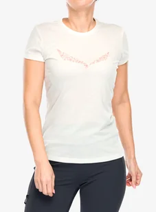 Koszulka damska Salewa Solid Dry S/S Tee - white - Koszulki i topy damskie - miniaturka - grafika 1