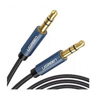 Kable - UGREEN Kabel 60179 Jack 3 5 mm M Jack 3 5 mm M 1m kolor czarny - miniaturka - grafika 1