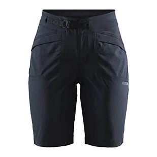 Craft Damskie spodnie rowerowe Summit Xt Shorts Pad czarny czarny S - Spodnie damskie - miniaturka - grafika 1