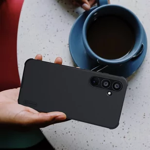 Etui SAMSUNG GALAXY A55 5G Nillkin Super Shield Pro czarne - Etui i futerały do telefonów - miniaturka - grafika 2