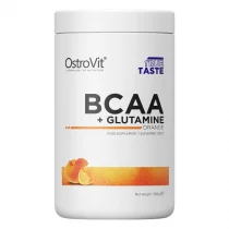 OstroVit Aminokwasy Supreme Pure BCAA + Glutamine 500g Smaki Pomarańcza - Aminokwasy - miniaturka - grafika 2
