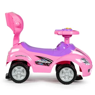 Jeździk pchacz deluxe 3w1 Różowy - Chodziki - miniaturka - grafika 6