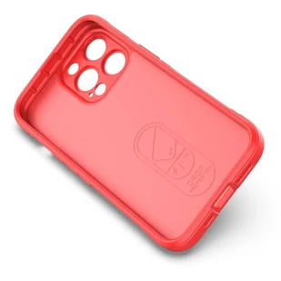 Magic Shield Case etui do iPhone 13 Pro Max elastyczny pancerny pokrowiec czerwony - Etui i futerały do telefonów - miniaturka - grafika 2