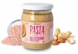 KruKam Pasta Orzechowa 100% z Solą Himalajską 500g - Słodkie kremy i masła - miniaturka - grafika 1