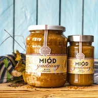 Miód - Miód spadziowy 710 ml  - Schronisko Bukowina - miniaturka - grafika 1