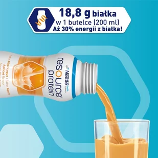 Nestle 8x Resource Protein smak morelowy 200 ml - Żywienie medyczne - miniaturka - grafika 3