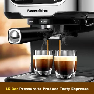 Ekspres ciśnieniowy BONSENKITCHEN CM8008 - AGD OUTLET - miniaturka - grafika 8
