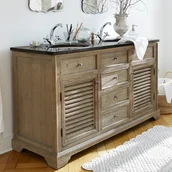 Szafki łazienkowe - Podwójna szafka łazienkowa Malmaison - miniaturka - grafika 1