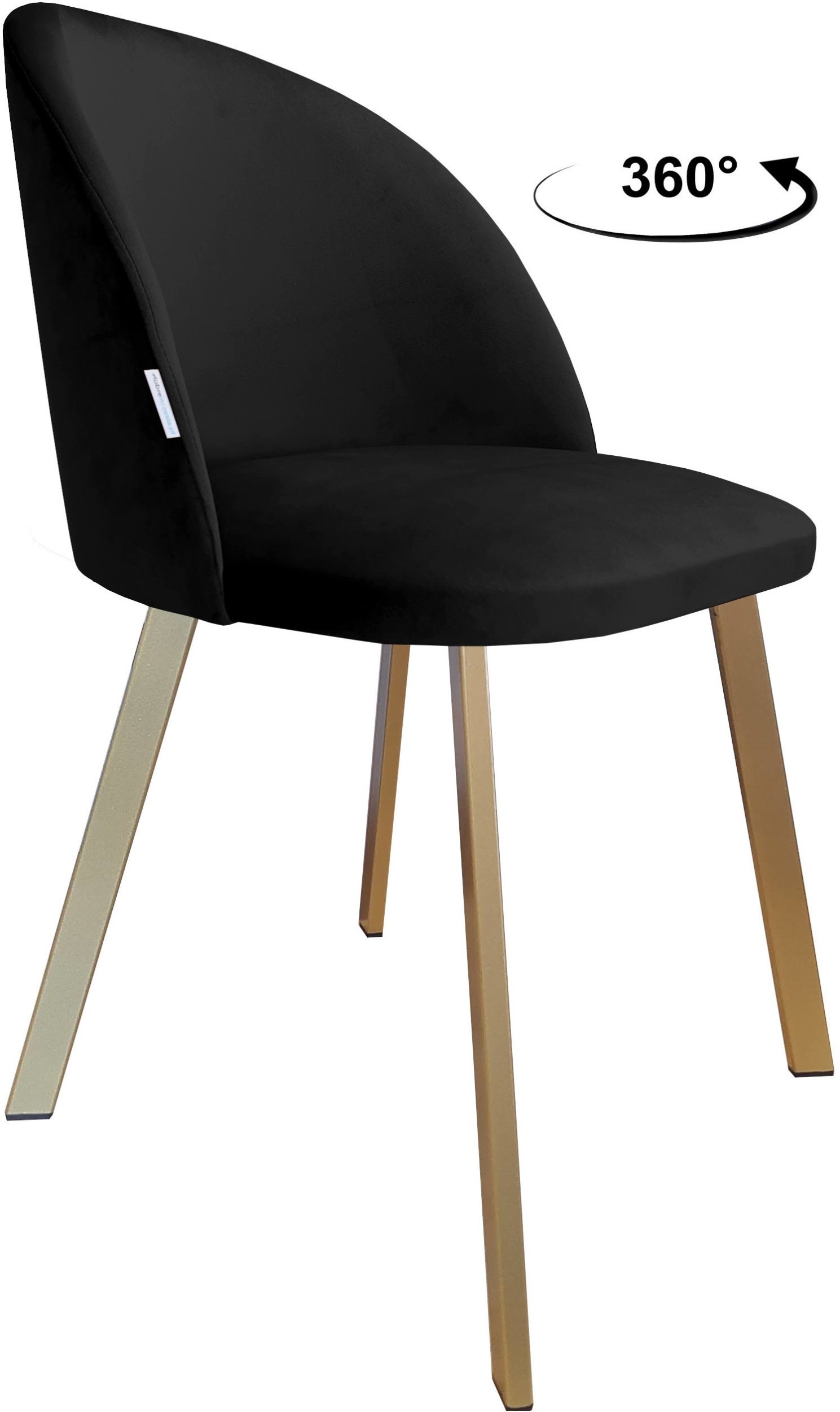 Krzesło obrotowe Colin podstawa Profil złota MG19