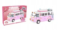 Klocki - Ruchome klocki Konstrukcyjne Kamper Bus 852 elementów Barbie - miniaturka - grafika 1