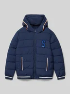 Kurtki i płaszcze dla chłopców - Kurtka pikowana o kroju regular fit z kapturem - miniaturka - grafika 1