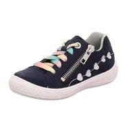 Buty dla dziewczynek - Superfit Tensy sneakersy dziewczęce, Niebieski różowy 8000, 29 EU - miniaturka - grafika 1