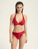 Stroje kąpielowe - Góra od bikini push-up Truffle Esotiq czerwony 70C - miniaturka - grafika 1