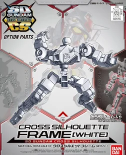 Gundam - Sd Gundam Cross Silhouette Frame White - Model Kit - Figurki dla dzieci - miniaturka - grafika 1