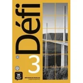 Książki do nauki języka francuskiego - Defi 3 ćwiczenia + CD Praca zbiorowa - miniaturka - grafika 1