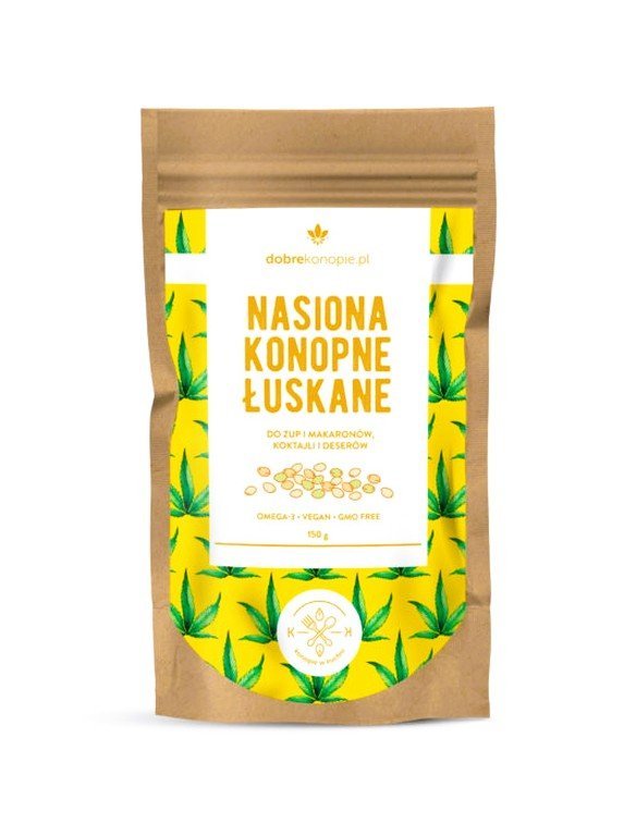 Nasiona Konopne łuskane 150 g (dobre-konopie) GHM
