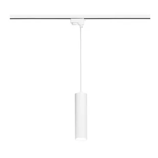 Light Prestige Snow LP-731/1P 3F WH lampa wisząca zwis do szynoprzewodu 1x50W GU10 3F biały - Lampy sufitowe - miniaturka - grafika 1