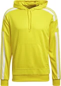 Bluzy męskie - Adidas Bluza adidas SQUADRA 21 Hoody GP6438 GP6438 żółty L - miniaturka - grafika 1