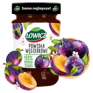 Konfitury, marmolady, powidła - Łowicz Powidła węgierkowe 290g - miniaturka - grafika 1