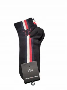 Tommy Hilfiger SKARPETKI 3/4 za kostkę 2-PAK r. 39-42 - Skarpetki męskie - miniaturka - grafika 1