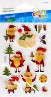 Zabawki kreatywne - Craft with Fun Naklejki Boże Narodzenie 481029 - miniaturka - grafika 1