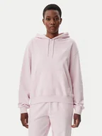 Bluzy damskie - New Balance Bluza WT41507 Różowy Relaxed Fit - miniaturka - grafika 1