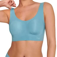 Koszulki i topy damskie - Sloggi Damski biustonosz Zero Feel Top, Blue Lake, S - miniaturka - grafika 1