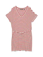 Sukienki - Vero Moda Sukienka w kolorze biało-czerwonym - miniaturka - grafika 1