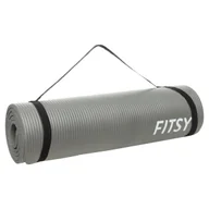 Maty do ćwiczeń - Fitsy, Duża Mata Do Ćwiczeń, Szara, 183 x 60 x 1 cm - miniaturka - grafika 1