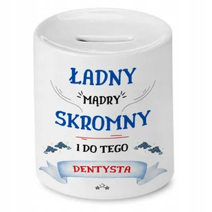 Skarbonka dla Dentysty na Urodziny Idealny Prezent z Nadrukiem ze Zdjęciem + Opakowanie na prezent (wzór 03) - Skarbonki Skarbonka dla Dentysty na Urodziny Idealny Prezent z Nadrukiem ze Zdjęciem + Opakowanie na prezent (wzór 03) - Skarbonki - miniaturka - grafika 1