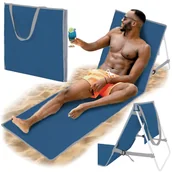 Leżaki ogrodowe - Leżak plażowy do opalania składany Trece - miniaturka - grafika 1