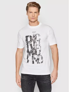 Koszulki i topy damskie - John Richmond T-Shirt Kavido RMP22038TS Biały Regular Fit - grafika 1