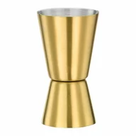 Pozostałe akcesoria barmańskie - Miarka barowa, stal nierdzewna, 20 ml/30 ml, kolor złoty kod: CI-200201 - miniaturka - grafika 1