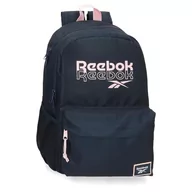 Plecaki szkolne i tornistry - Reebok Binley Plecak Szkolny Niebieski 30x40x12 cm Poliester by Joumma Bags, Niebieski, 30x40x12 cms, plecak szkolny - miniaturka - grafika 1