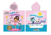 Okrycia kąpielowe dla dzieci - Koci DOmek Gabi Ręcznik DZIECIĘCY z Kapturem PONCHO OKRYCIE KĄPIELOWE PONCZO - miniaturka - grafika 1