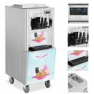 Inne urządzenia gastronomiczne - Maszyna do lodów włoskich - 2140 W - 33 l/h - 3 smaki - Royal Catering RCSI-24 - miniaturka - grafika 1