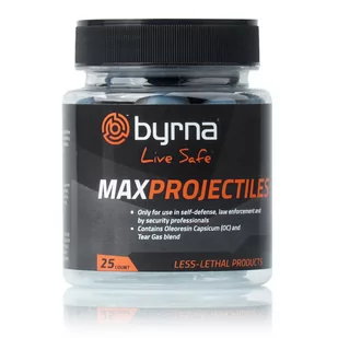 Byrna - Kule pieprzowe Max CS/OC - Kal .68 - 25 szt. - HH68315-1 - Pistolety RAM - miniaturka - grafika 1