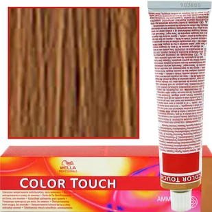Wella Color Touch Krem Tonujacy bez Amoniaku 8/73 Jasny blond brązowo-złoty 60ml - Farby do włosów i szampony koloryzujące - miniaturka - grafika 1