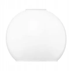 Klosz szklany Venus mleczny biały 15cm - Oprawy, klosze i abażury - miniaturka - grafika 1