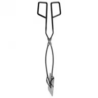 Szczypce do grilla - Szczypce grillowe metalowe czarne 41,5 cm kod: O-489165 + Sprawdź na SuperWnetrze.pl - miniaturka - grafika 1
