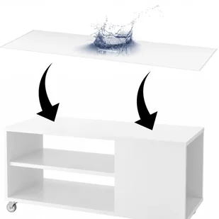 MIĘKKIE SZKŁO 2mm MATA OCHRONNA PODKŁADKA NA STÓŁ IKEA VIHALS 91 x 37 CM - Obrusy i serwetki - miniaturka - grafika 1