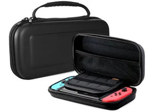 Etui Alogy Tough Pouch na Nintendo Switch czarne + Szkło - Akcesoria do Nintendo - miniaturka - grafika 6
