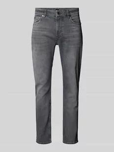 Jeansy o kroju slim fit z 5 kieszeniami model ‘Delaware’ - Spodnie męskie - miniaturka - grafika 1