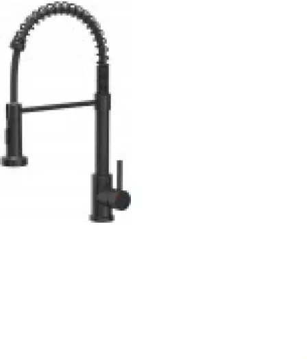 Steiner Bateria kuchenna SALMA NEW SteelQ stalowa bateria kuchenna sprężyna pure carbon z funkcją prysznica+obieraczka Fiskars