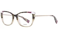 Okulary przeciwsłoneczne - Furla VFU499 okulary, żółw 02bw, 53 damskie, Żółw 02bw, 53 - miniaturka - grafika 1