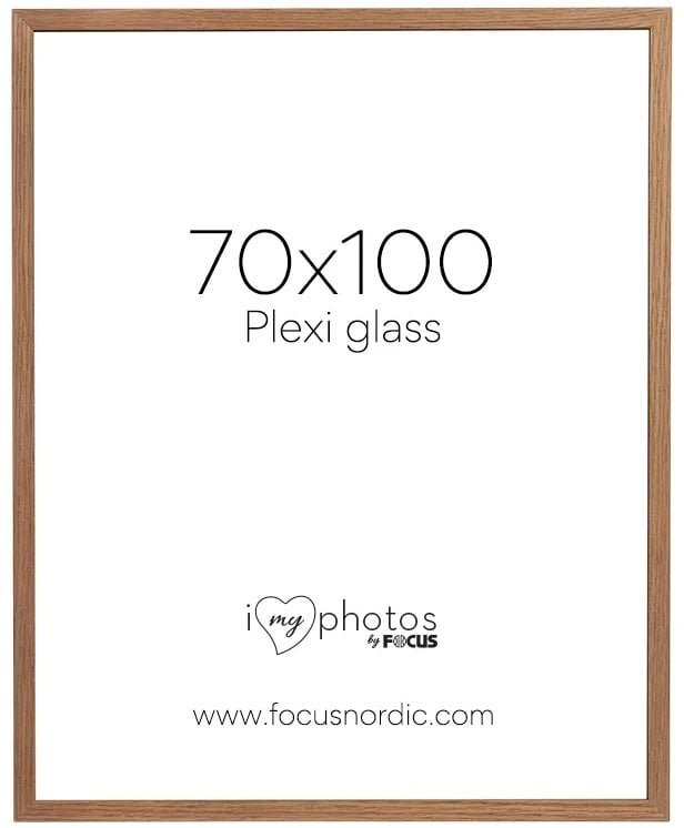 Ramka Focus Focus Soul Oak veneer 70X100 Plexi