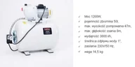 Pompy wodne - NAC 1200W BSE120 50 K (BSE120-50-K) - miniaturka - grafika 1