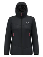 Kurtki i kamizelki sportowe damskie - Salewa Kurtka funkcyjna "Ortles" w kolorze czarnym - miniaturka - grafika 1